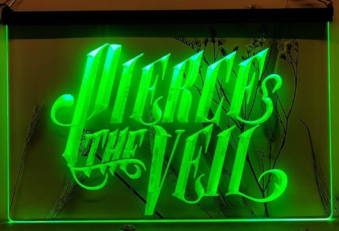 Pierce The Veil Led Neon Sign Tattoo Salon Shop Decor