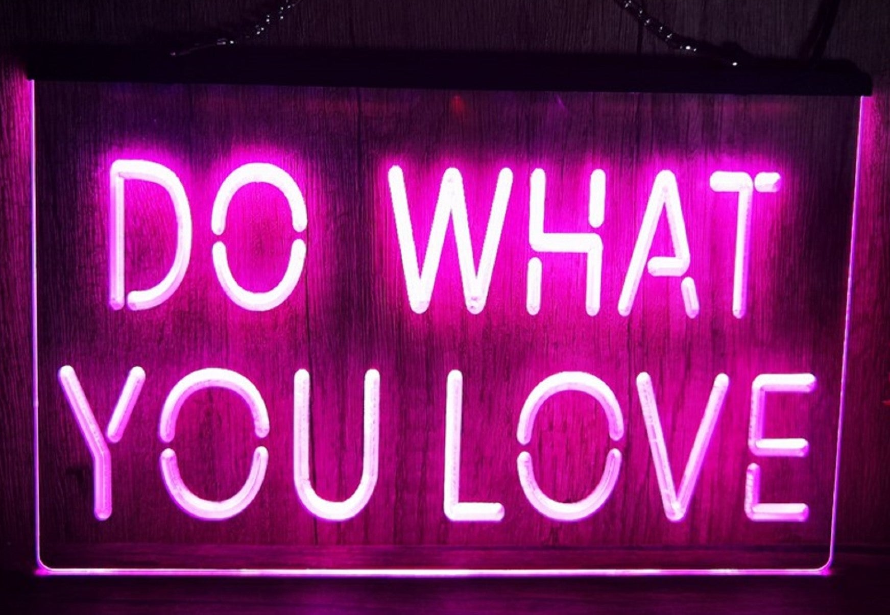 Do What You Love Led Neon Sign Home Rooms Office Party Decor Wall Hanging OR Desktop