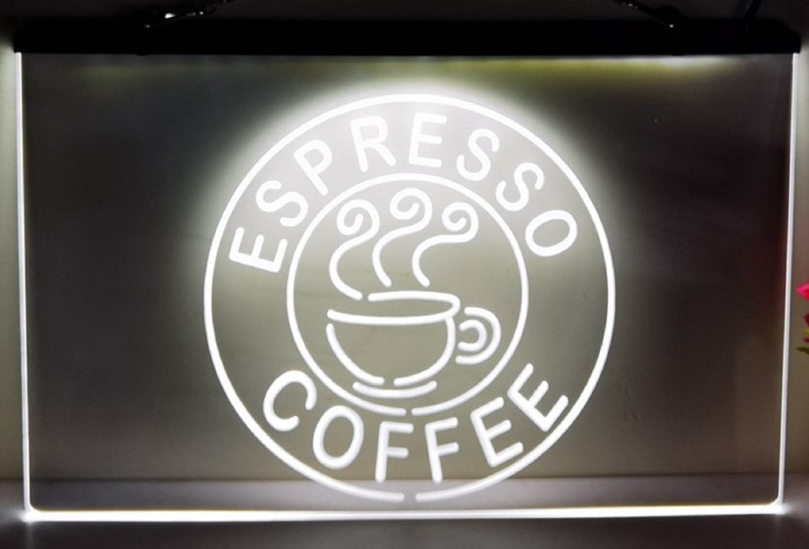 Espresso Coffee Led Neon Sign Coffee Shop Decor Wall Hanging OR Desktop