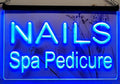 Nails Spa Pedicure Led Neon Sign Spa Beauty Salon Decor