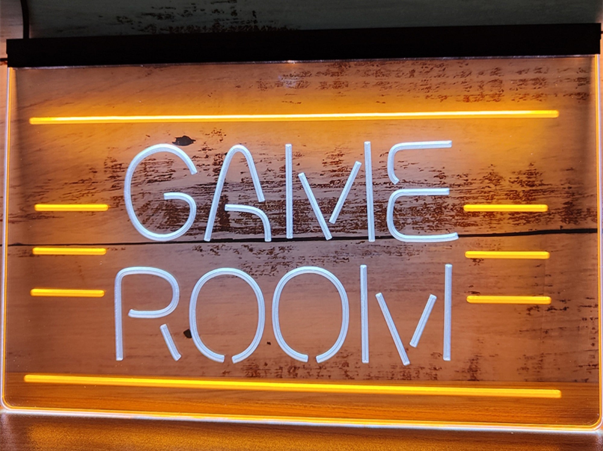 Game Room Led Neon Sign Dual Color Home Game Room Arcade Shop Decor
