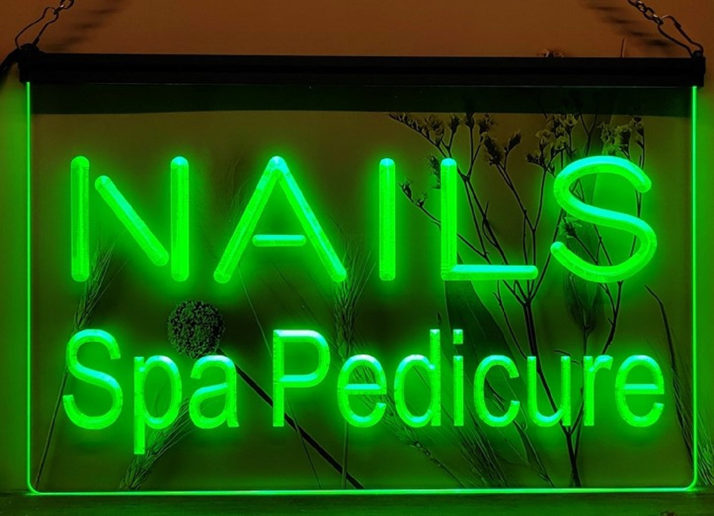 Nails Spa Pedicure Led Neon Sign Spa Beauty Salon Decor