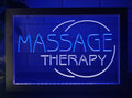 Massage Therapy Led Neon Sign Framed Massage Spa Beauty Salon Decor