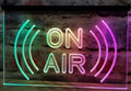 On Air Waves Led Neon Sign Multi Mode Home Studio Room Audio Radio Studio Decor