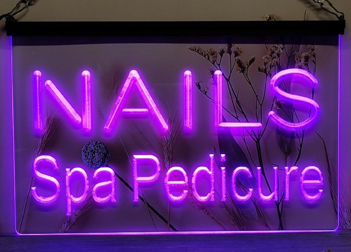 Nails Spa Pedicure Led Neon Sign Spa Beauty Salon Decor