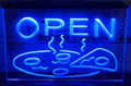 Open Hot Pizza Led Neon Sign Pizzeria Restaurant Wall Hanging Decor
