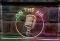 On The Air Mic Led Neon Sign Multi Mode Home Studio Room Audio Radio Studio Decor