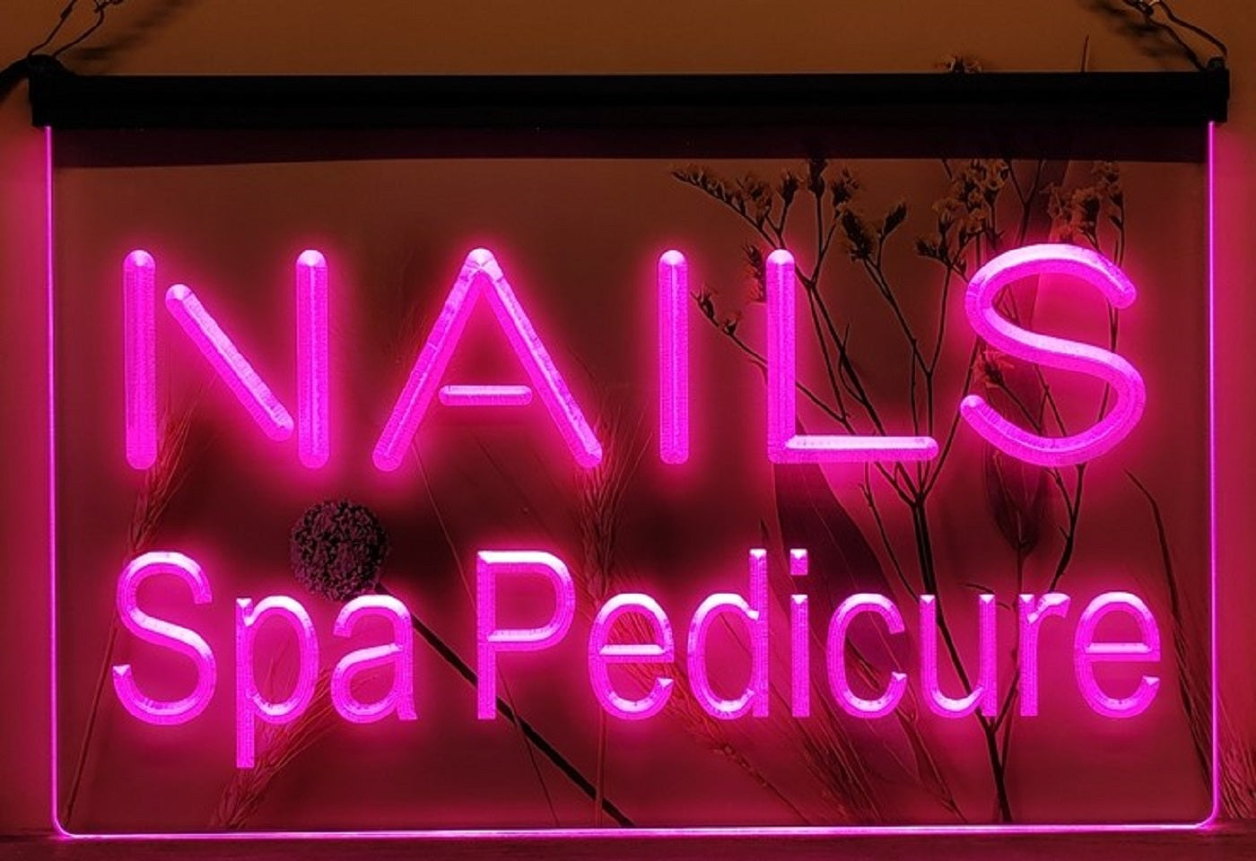 Nails Spa Pedicure Led Neon Sign Spa Beauty Salon Decor
