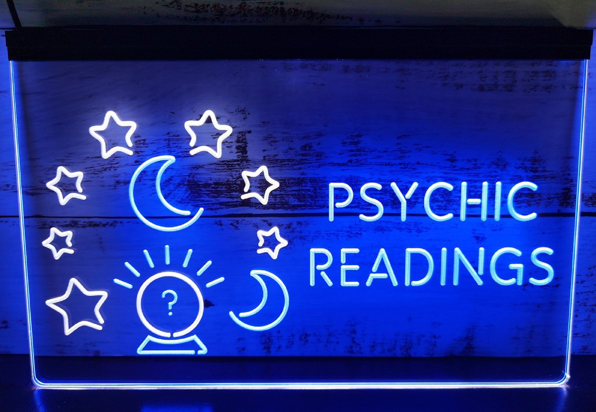 Psychic Readings Led Neon Sign Dual Color Psychic Tarot Reading Shop Decor