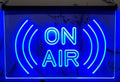On Air Waves Led Neon Sign Home Studio Room Audio Radio Studio Decor