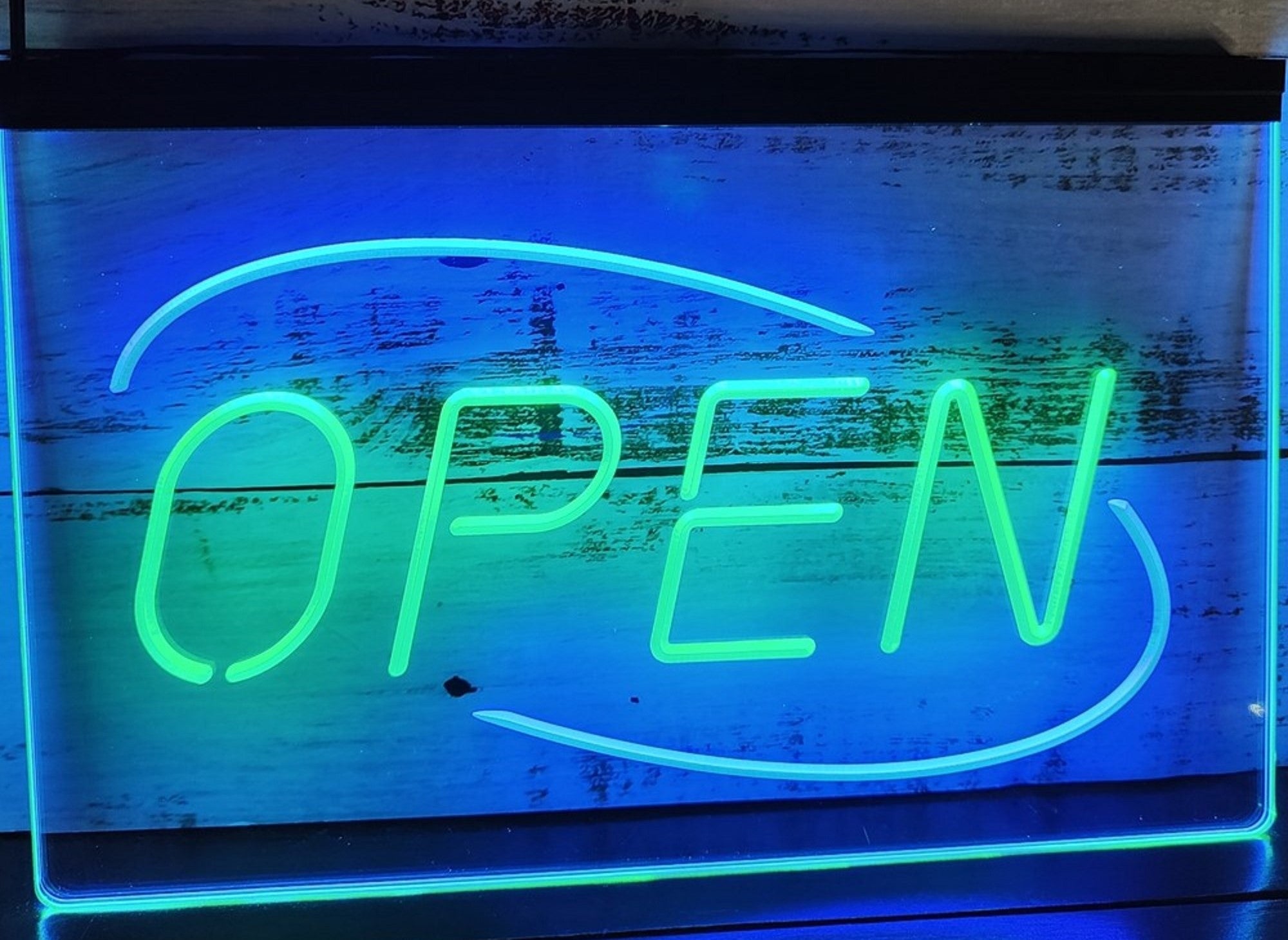 Open Now Led Neon Sign Dual Color Store Shop Coffee Shop Restaurant Decor