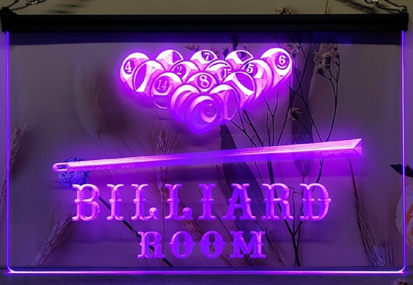 Billiard Room Led Neon Sign Home Pool Room Billiards Hall Decor