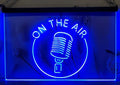 On The Air Mic Led Neon Sign Home Studio Room Audio Radio Studio Decor