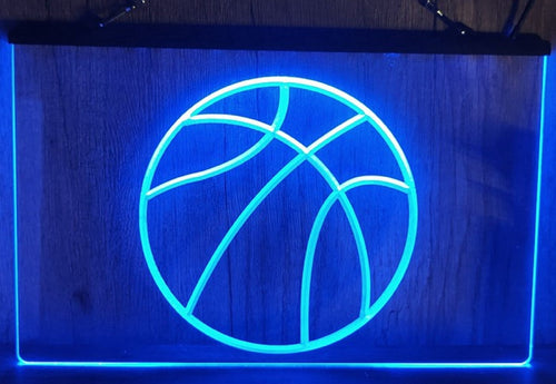 Basketball Led Neon Sign Home Gym Sport Club Wall Or Desktop Decor