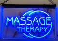Massage Therapy Led Neon Sign Massage Spa Beauty Salon Decor Wall Hanging OR Desktop