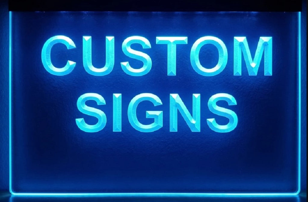 Custom Text Logo Led Neon Sign Wall Hanging Or Desktop Decor
