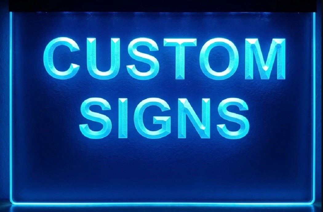 Custom Text Logo Led Neon Sign Wall Hanging Or Desktop Decor