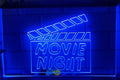 Movie Night Led Neon Sign Studio Cinema Theatre Home Movie Room Decor