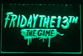 Friday The 13th The Game Led Neon Sign Home Game Room Man Cave Decor