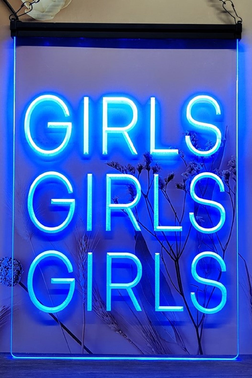 Girls Girls Girls Led Neon Sign Home Girls Room Babe Cave Women She Shed Decor