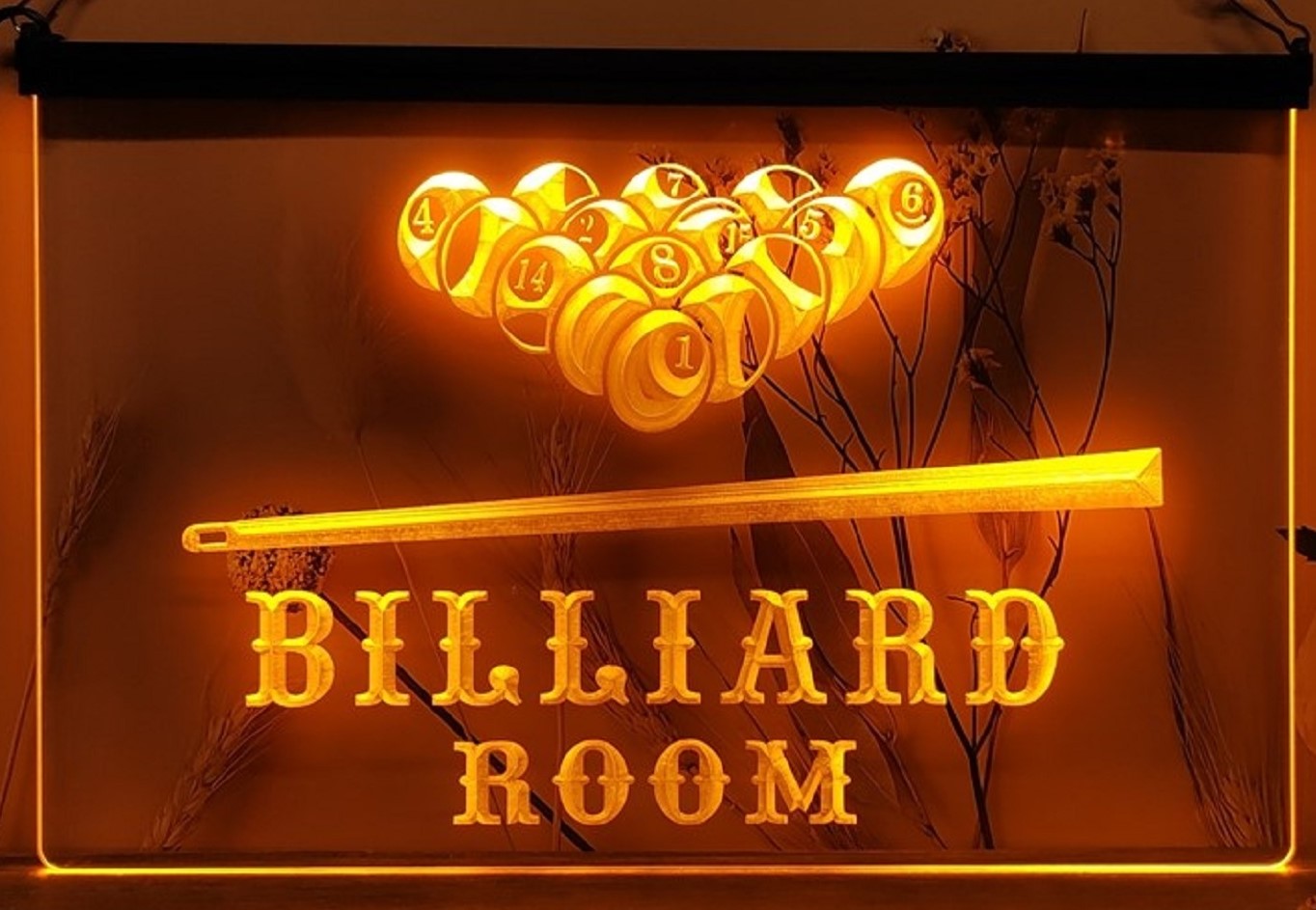 Billiard Room Led Neon Sign Home Pool Room Billiards Hall Decor