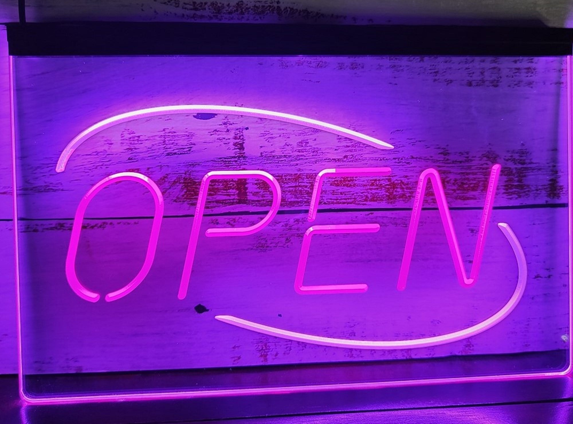 Open Now Led Neon Sign Dual Color Store Shop Coffee Shop Restaurant Decor