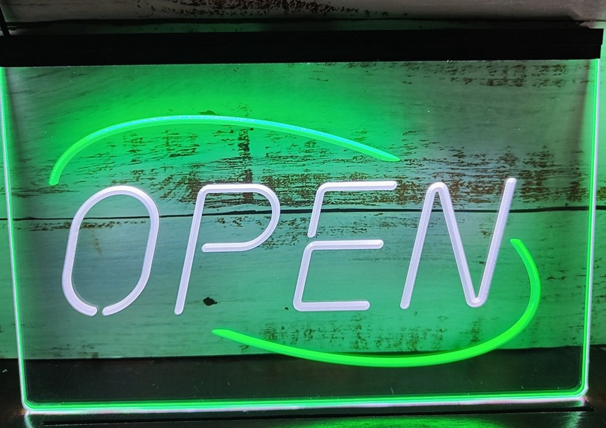 Open Now Led Neon Sign Dual Color Store Shop Coffee Shop Restaurant Decor