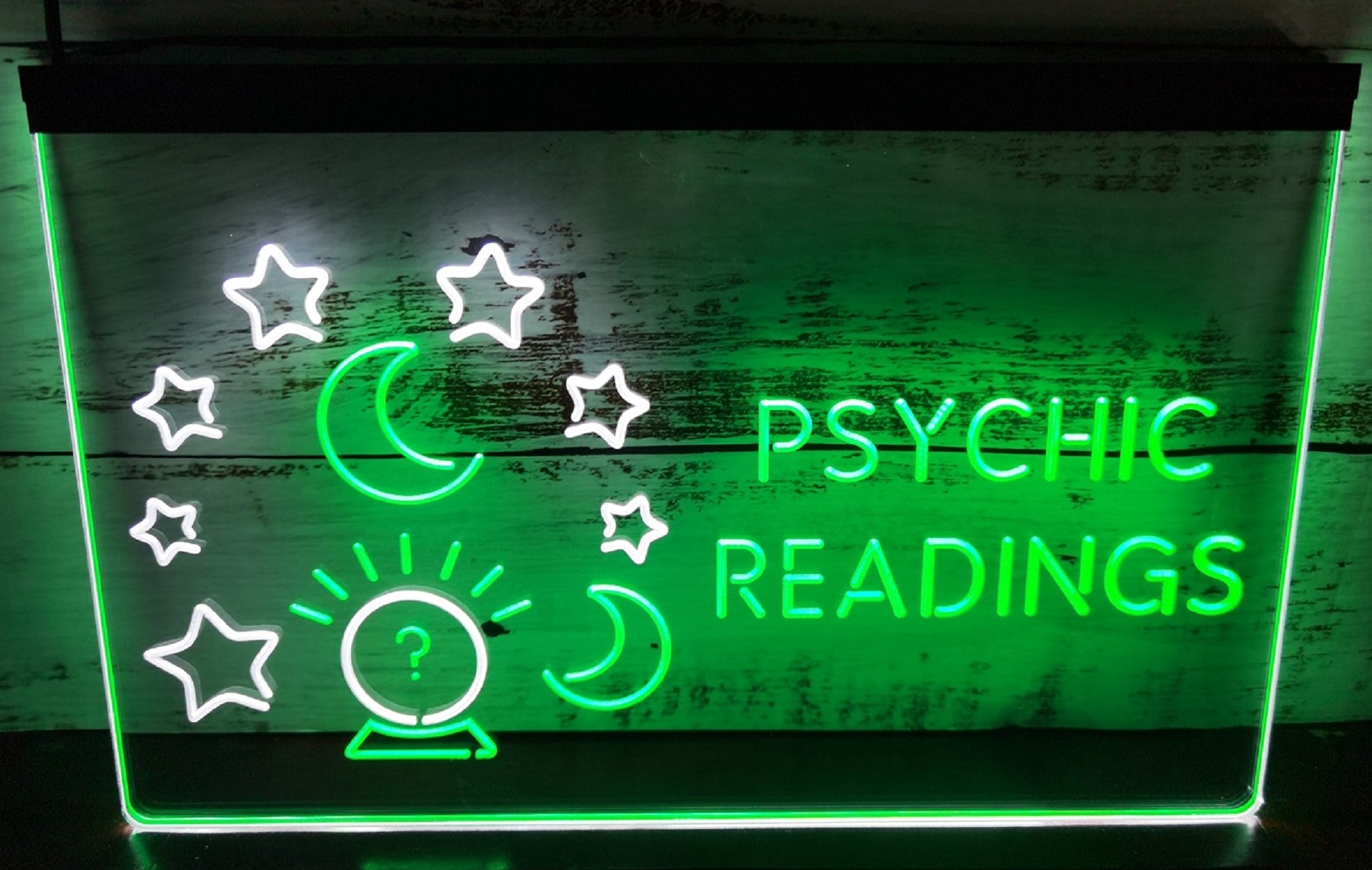 Psychic Readings Led Neon Sign Dual Color Psychic Tarot Reading Shop Decor