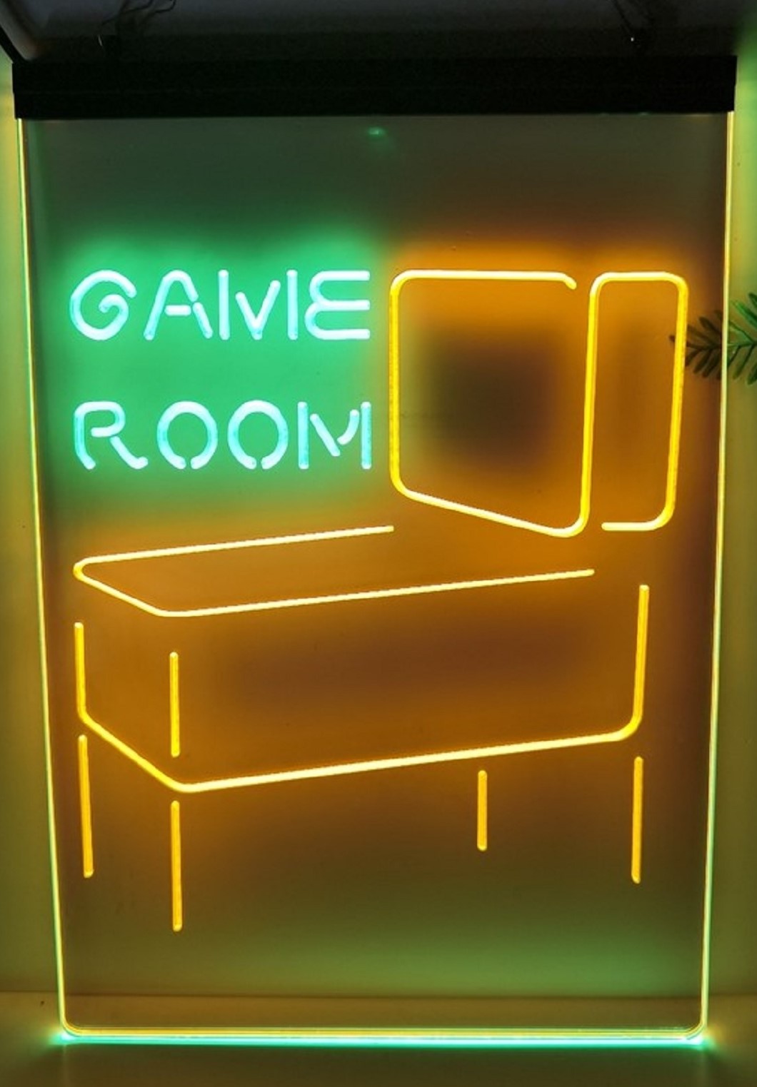 Pinball Game Room Led Neon Sign Dual Color Arcade Game Shop Decor