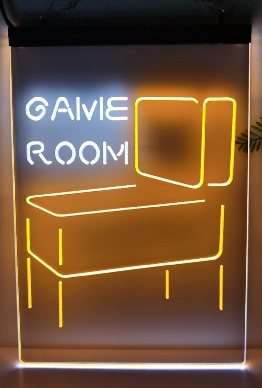 Pinball Game Room Led Neon Sign Dual Color Arcade Game Shop Decor