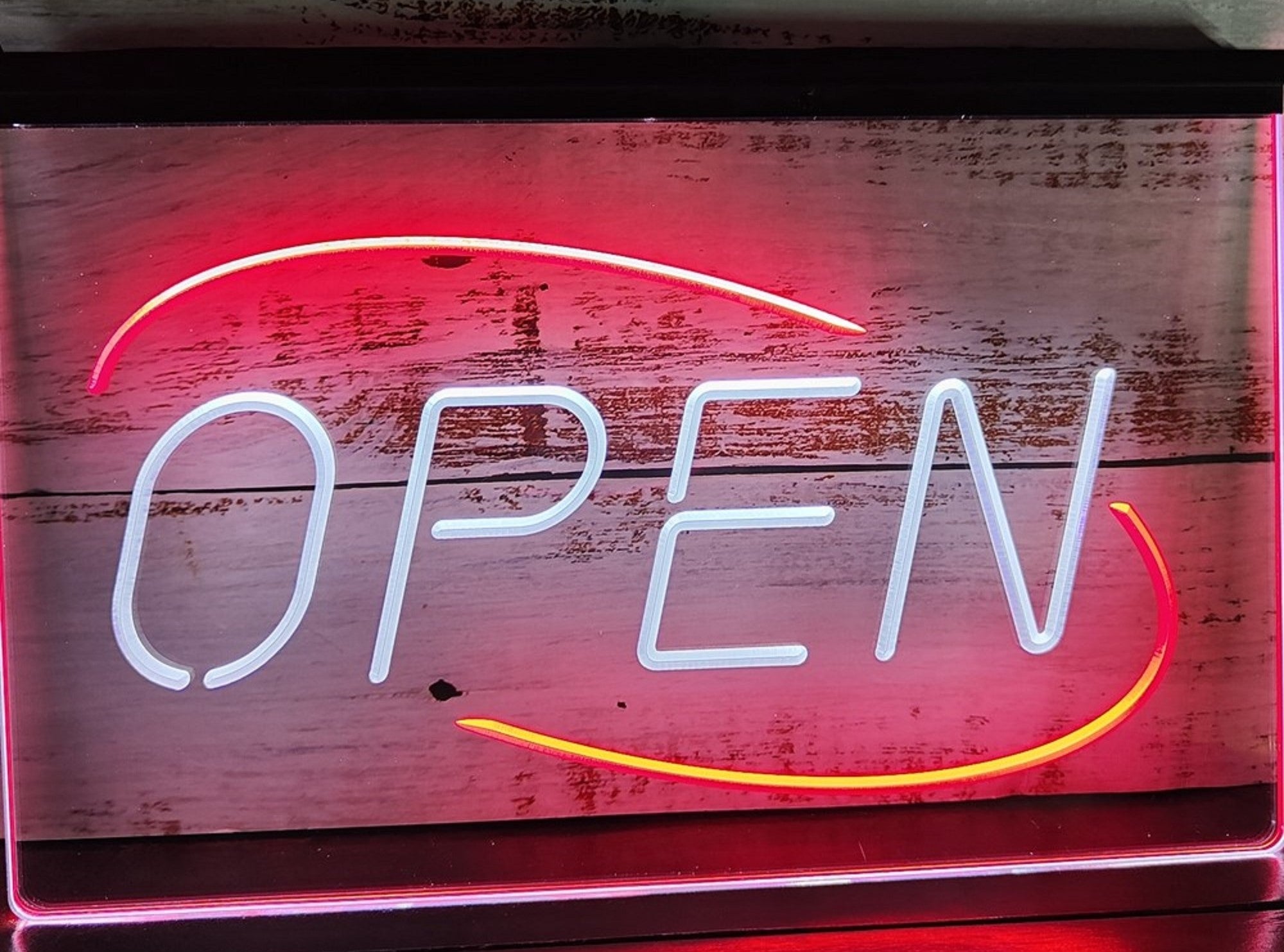 Open Now Led Neon Sign Dual Color Store Shop Coffee Shop Restaurant Decor