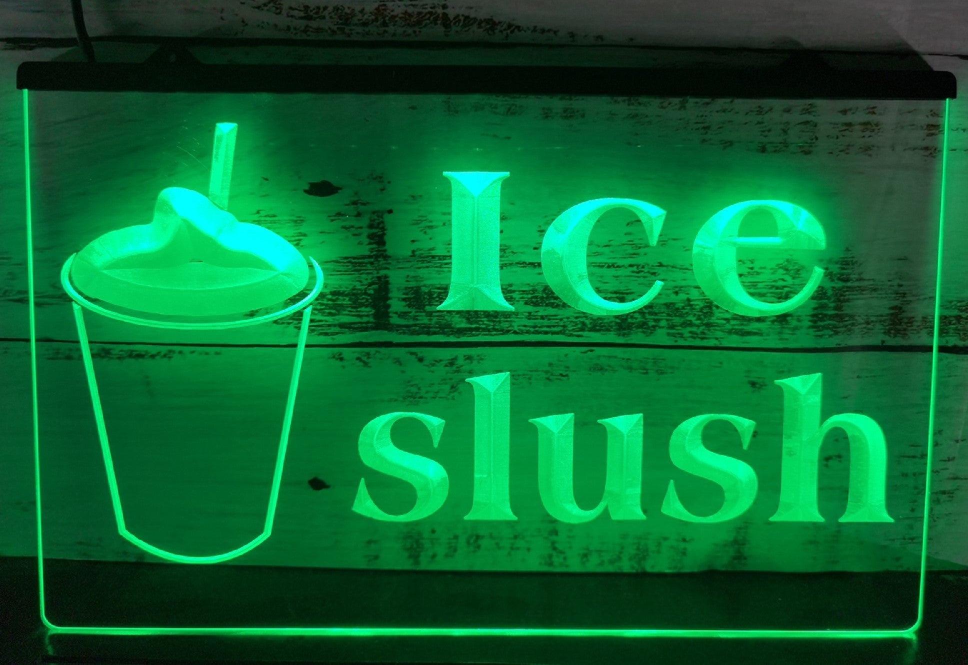 Ice Slush Led Neon Sign Slushie Ice Cream Store Decor