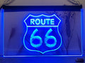 Route 66 Led Neon Sign Home Car Garage Auto Repair Shop Decor