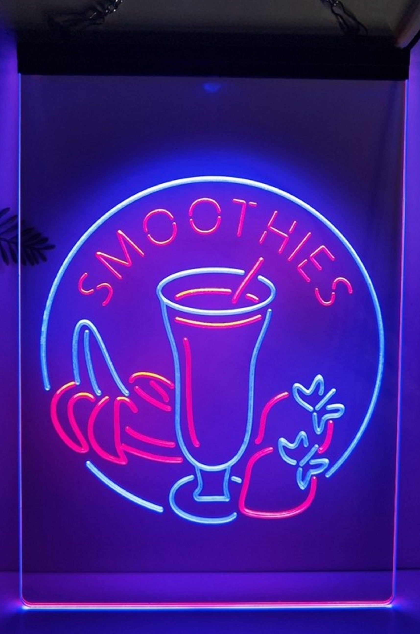Smoothies Led Neon Sign Smoothie Shop Coffee Shop Decor Wall Or Desktop
