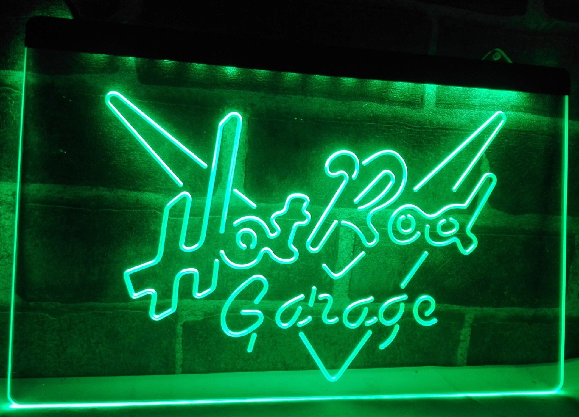 Hot Rod Garage Led Neon Sign Home Theatre Room Movie Studio Decor