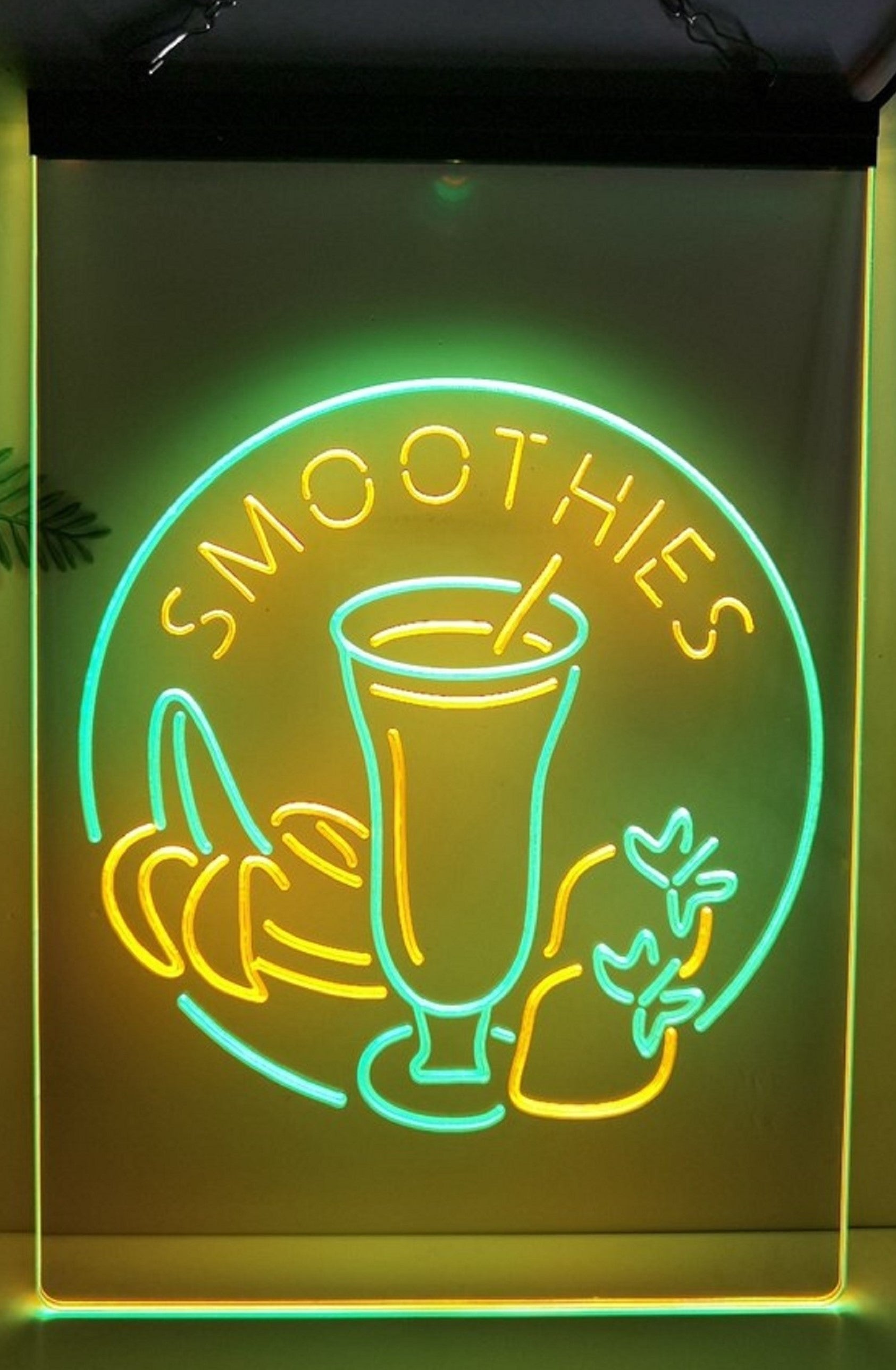 Smoothies Led Neon Sign Smoothie Shop Coffee Shop Decor Wall Or Desktop