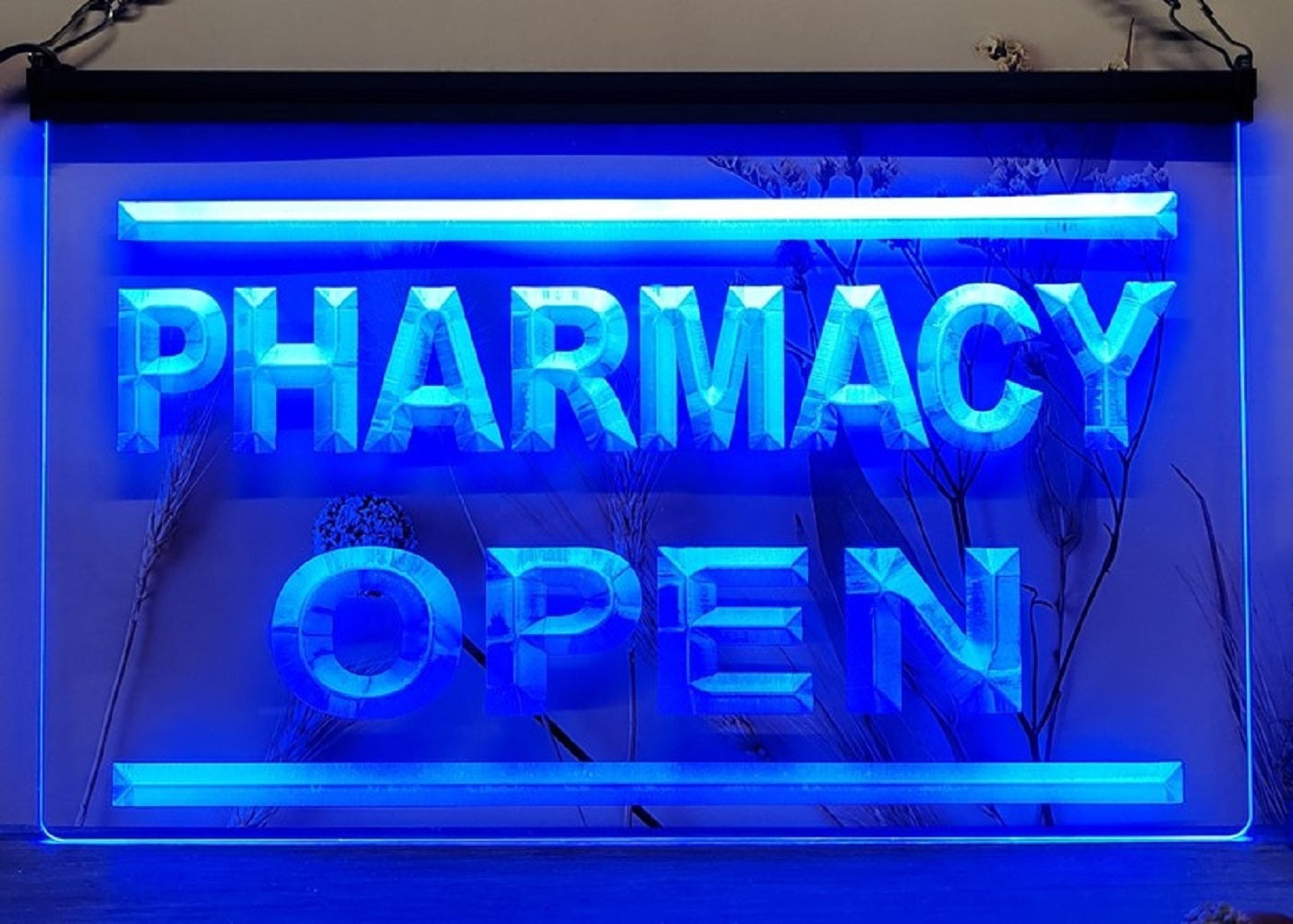 Pharmacy Open Led Neon Sign Pharmacy Decor Wall Hanging Or Desktop