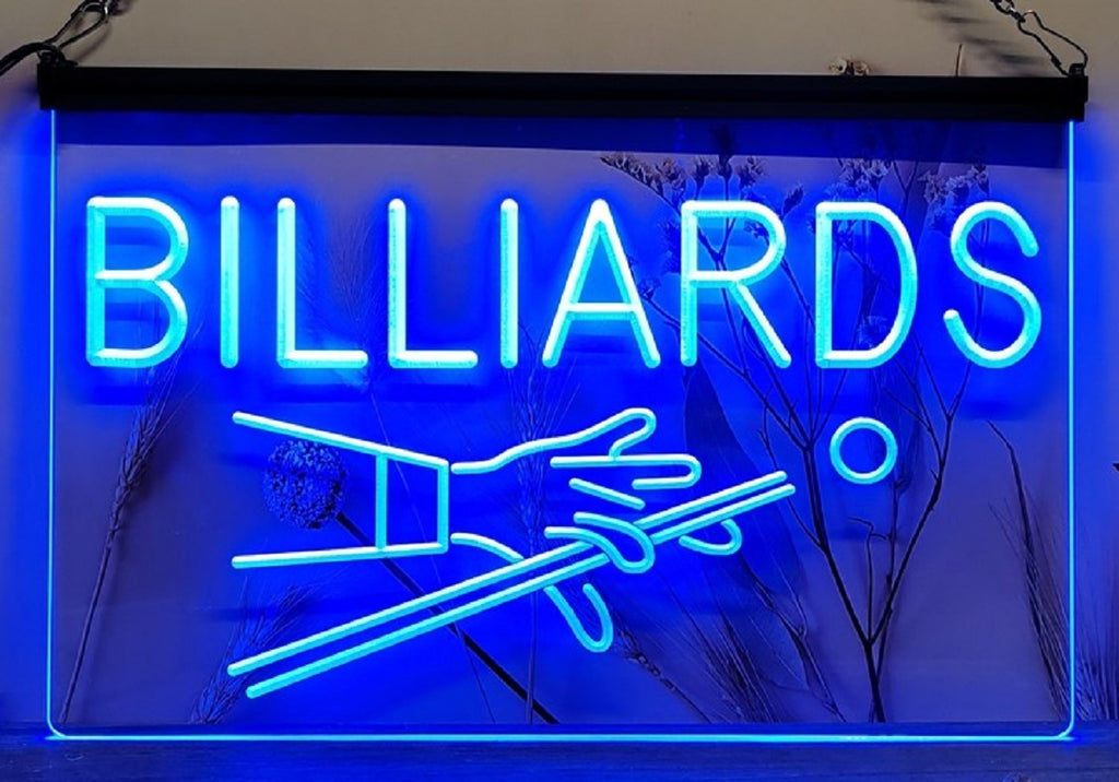 Billiards Led Neon Sign Home Pool Room Billiards Hall Decor