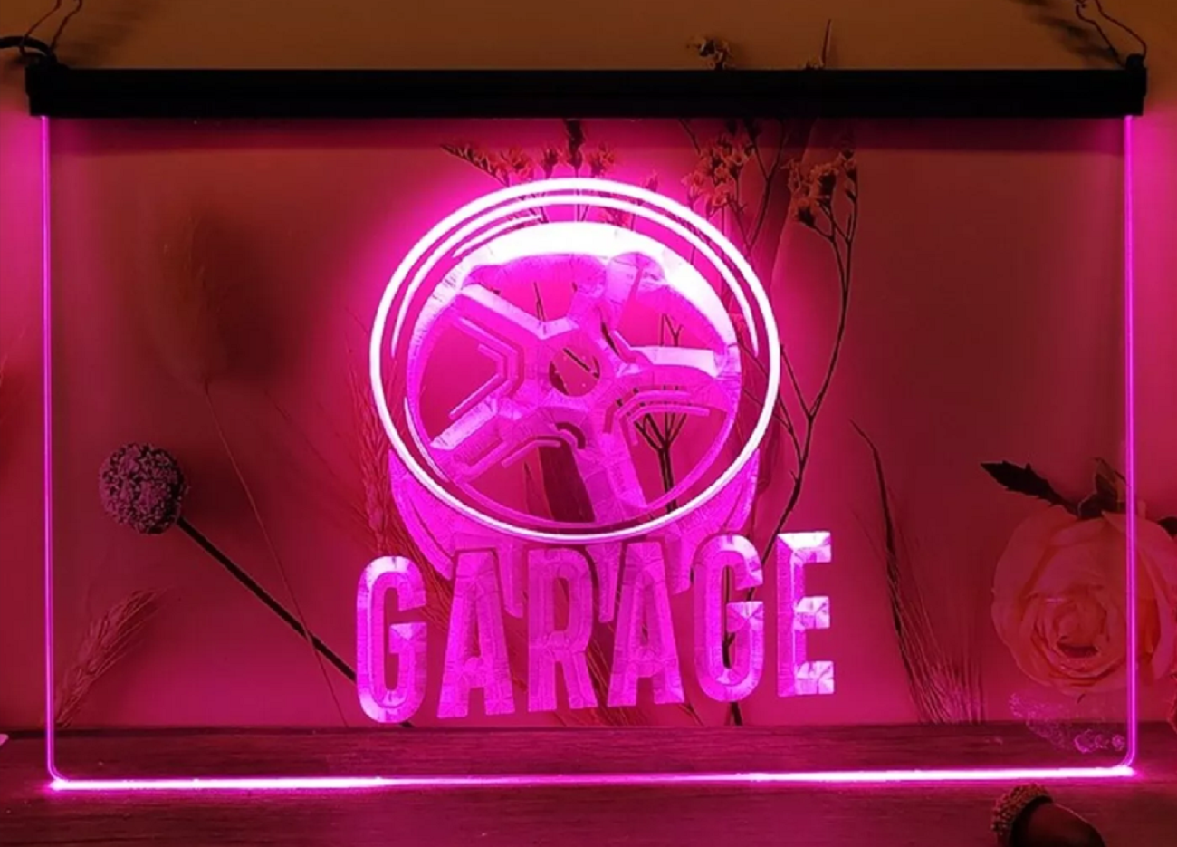 Garage Led Neon Sign Home Garage Auto Car Repair Shop Decor