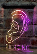 Ear Piercing Led Neon Sign Multi Mode Tattoo Salon Ear Piercing Shop Decor