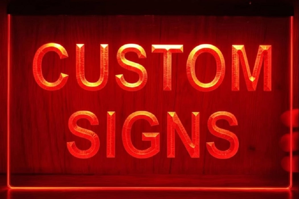 Custom Text Logo Led Neon Sign Wall Hanging Or Desktop Decor