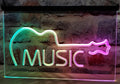 Guitar Music Led Neon Sign Multi Mode Home Music Room Studio Guitar Shop Decor