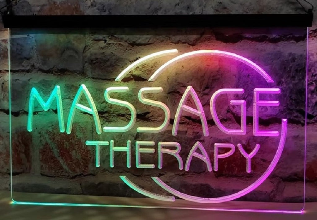 Massage Therapy Led Neon Sign Multi Mode Massage Spa Beauty Salon Decor