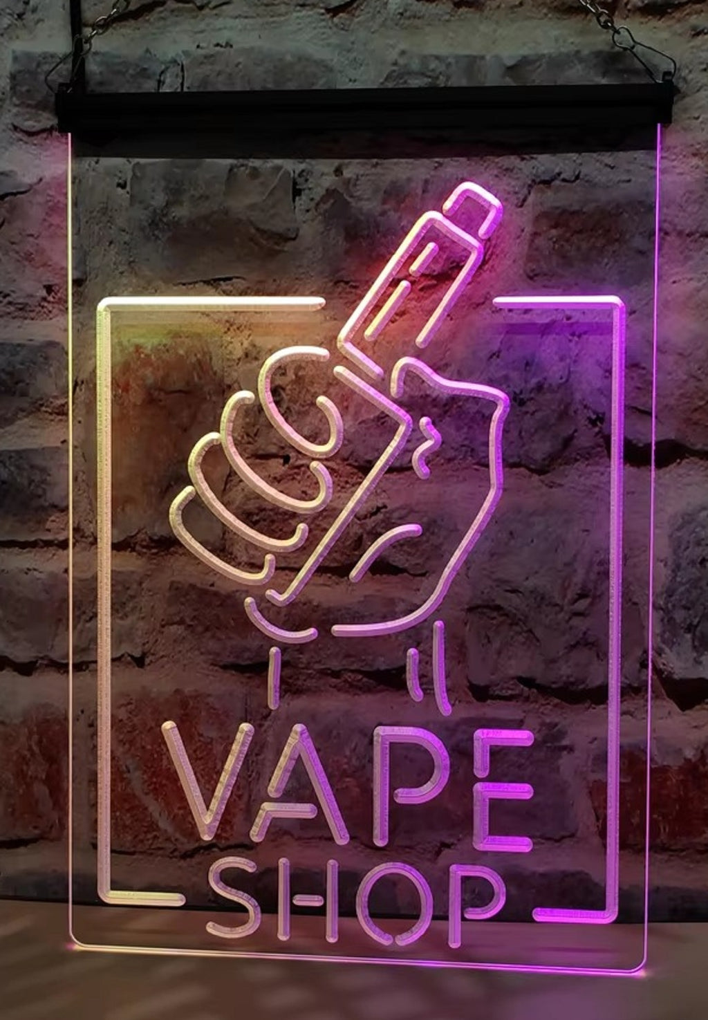 Vape Shop Smoking Led Neon Sign Multi Mode Vape Smoke Shop Decor