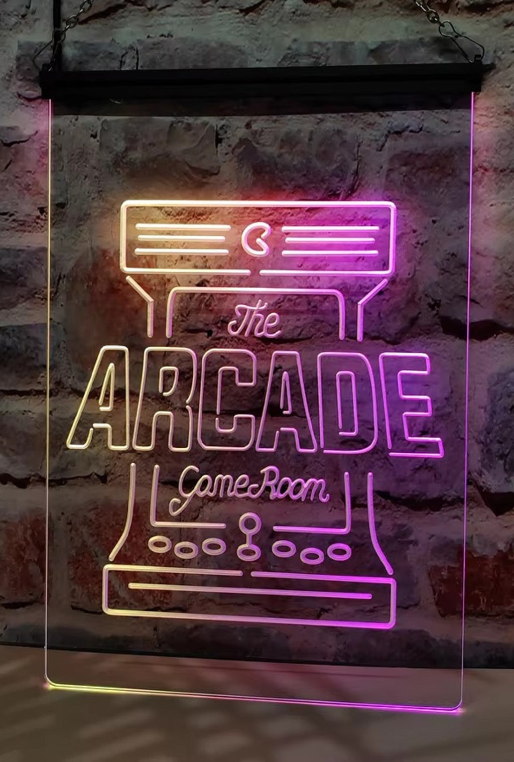 The Arcade Game Room Led Neon Sign Multi Mode Home Game Room Arcade Shop Decor
