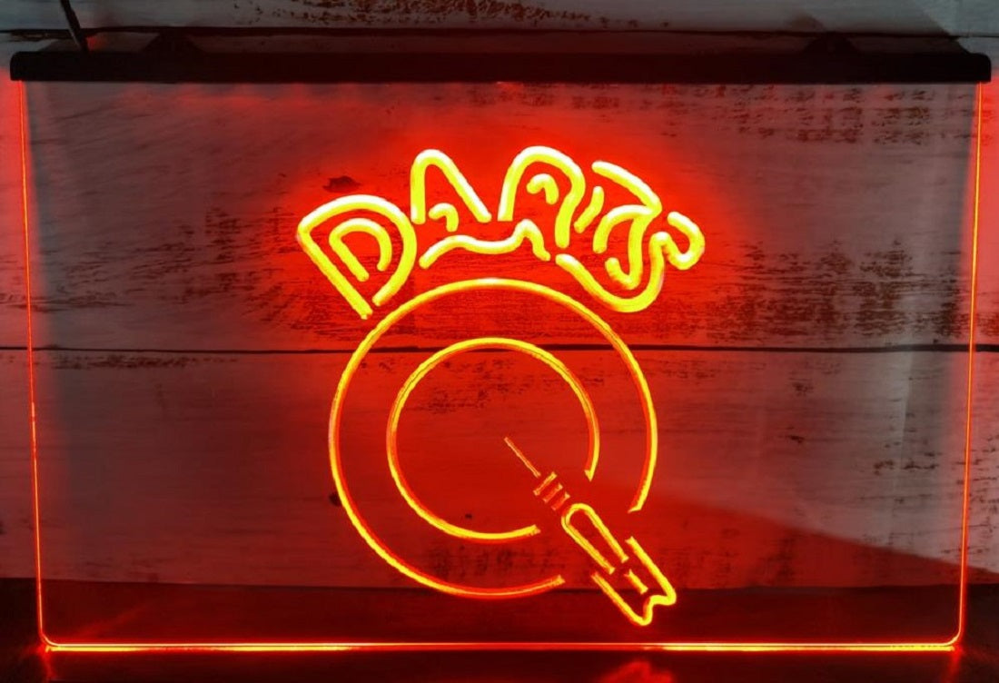 Darts Led Neon Sign Darts Arcade Shop Game Room Home Decor