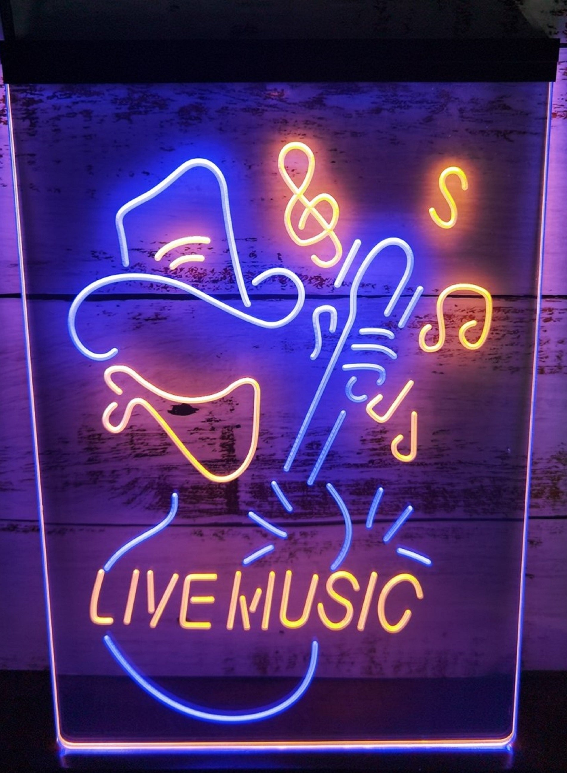Cowboy Live Music Led Neon Sign Home Man Cave Cowboys Western Room Decor