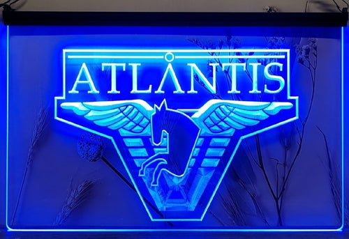 Atlantis Stargate Led Neon Sign Home Movie Room Cinema Film Studio Decor