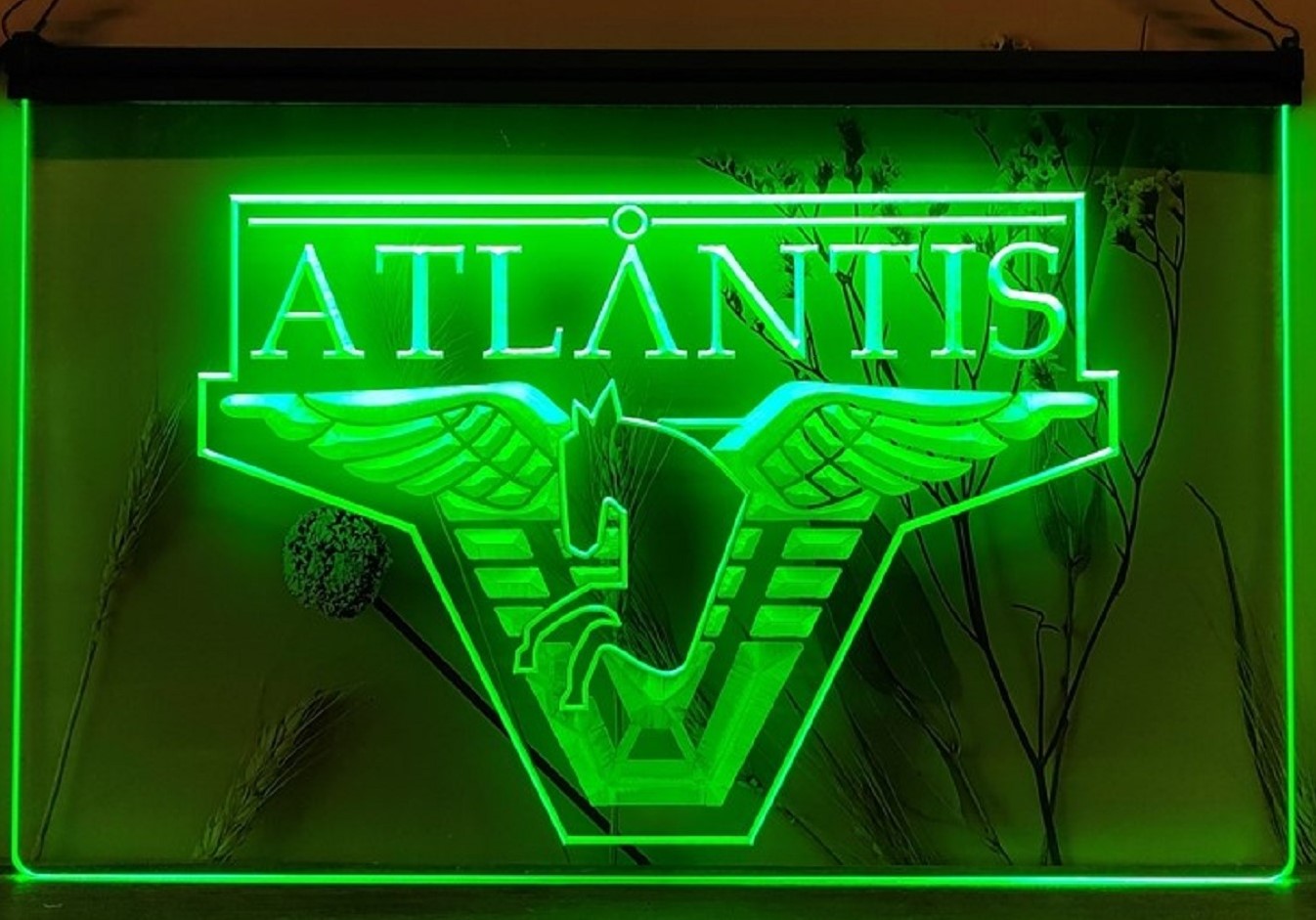Atlantis Stargate Led Neon Sign Home Movie Room Cinema Film Studio Decor