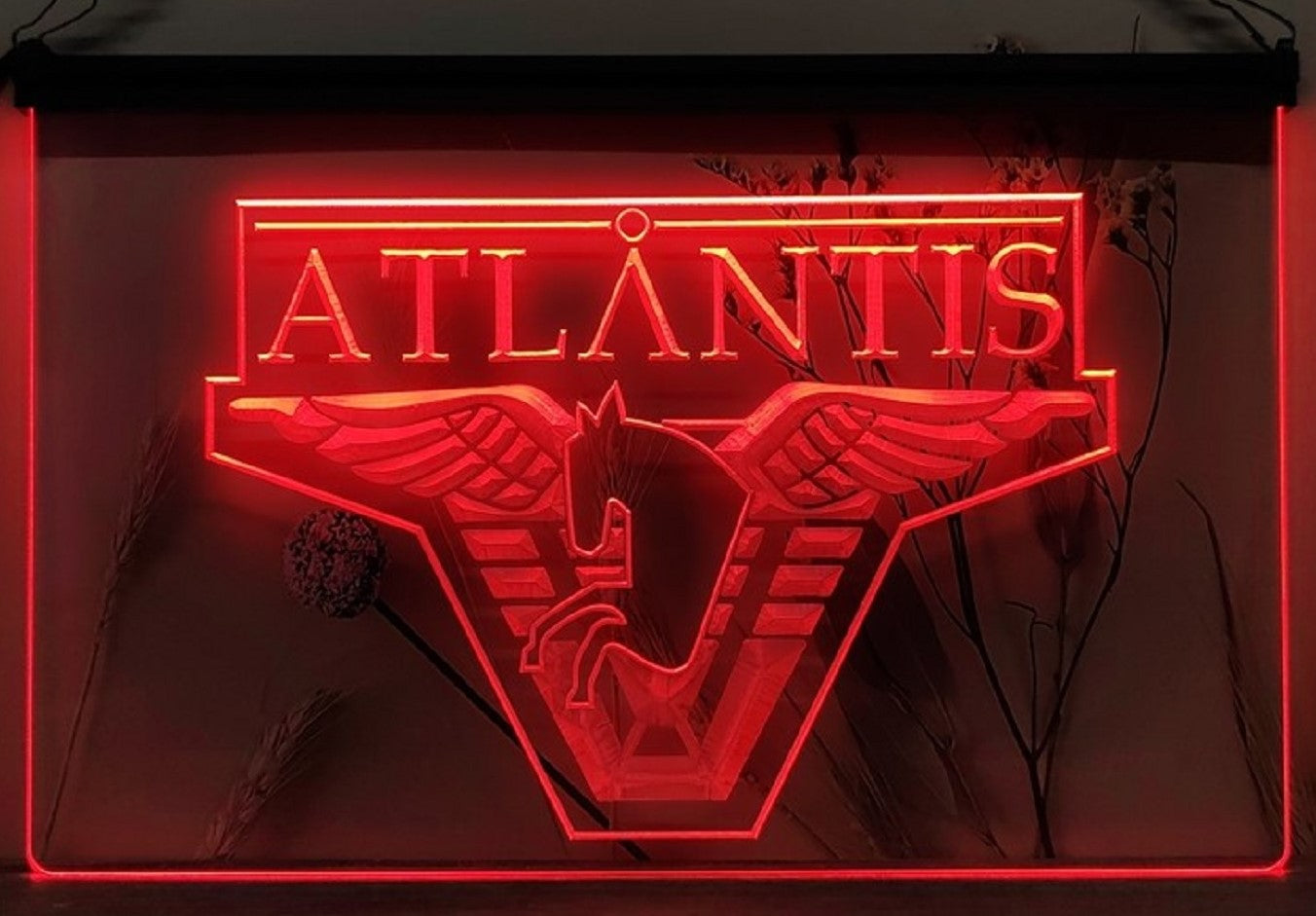 Atlantis Stargate Led Neon Sign Home Movie Room Cinema Film Studio Decor